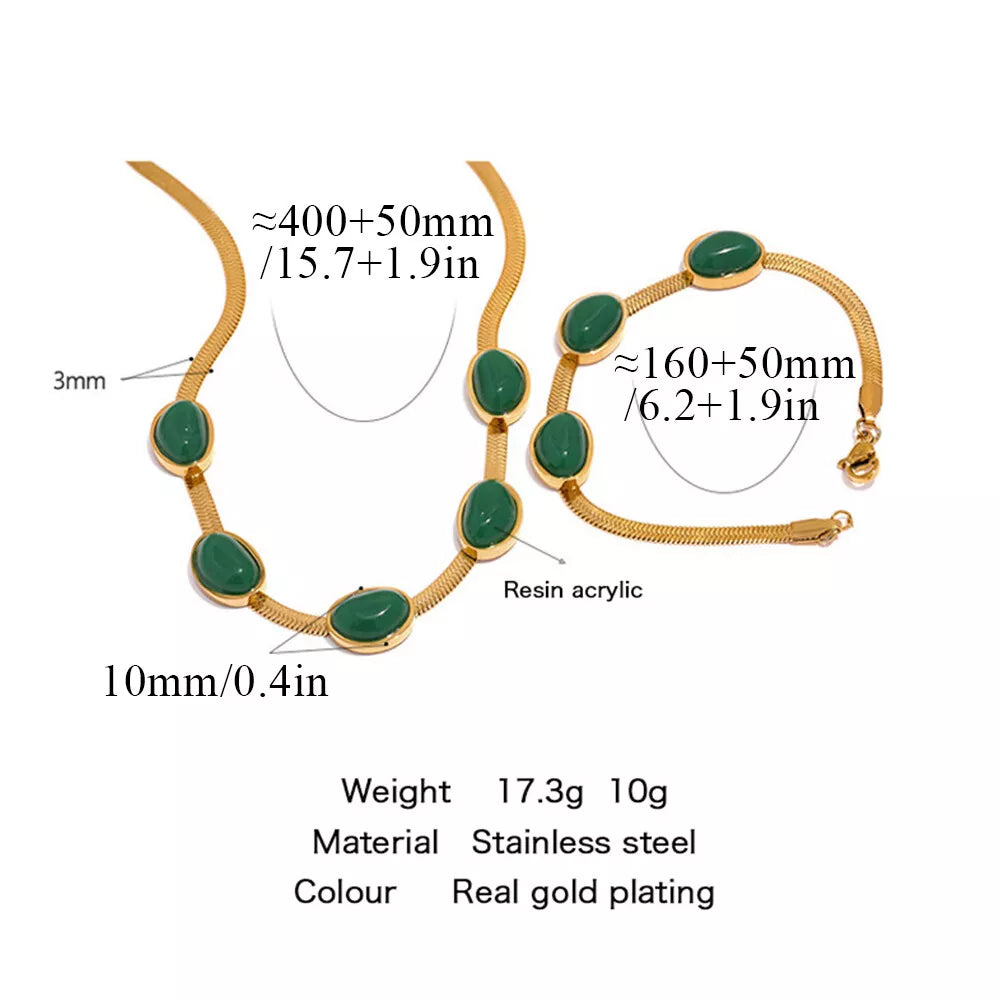 Get 2 Crystal Stone Holder Necklace