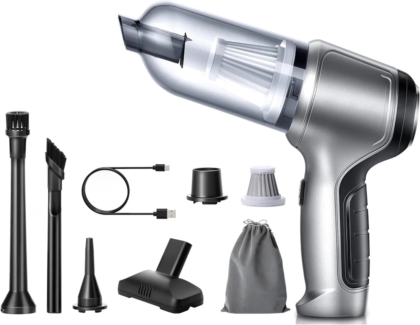 Test Power Of Our Vacuum In Your Hands Before Paying🔥Wireless Handheld Vacuum Cleaner 🖤 Black Friday Offer 🎉 Get 40% OFF 🛍️