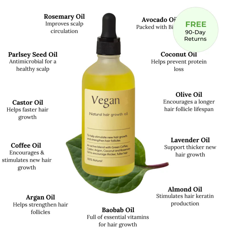 Vegan Hair Growth Oil