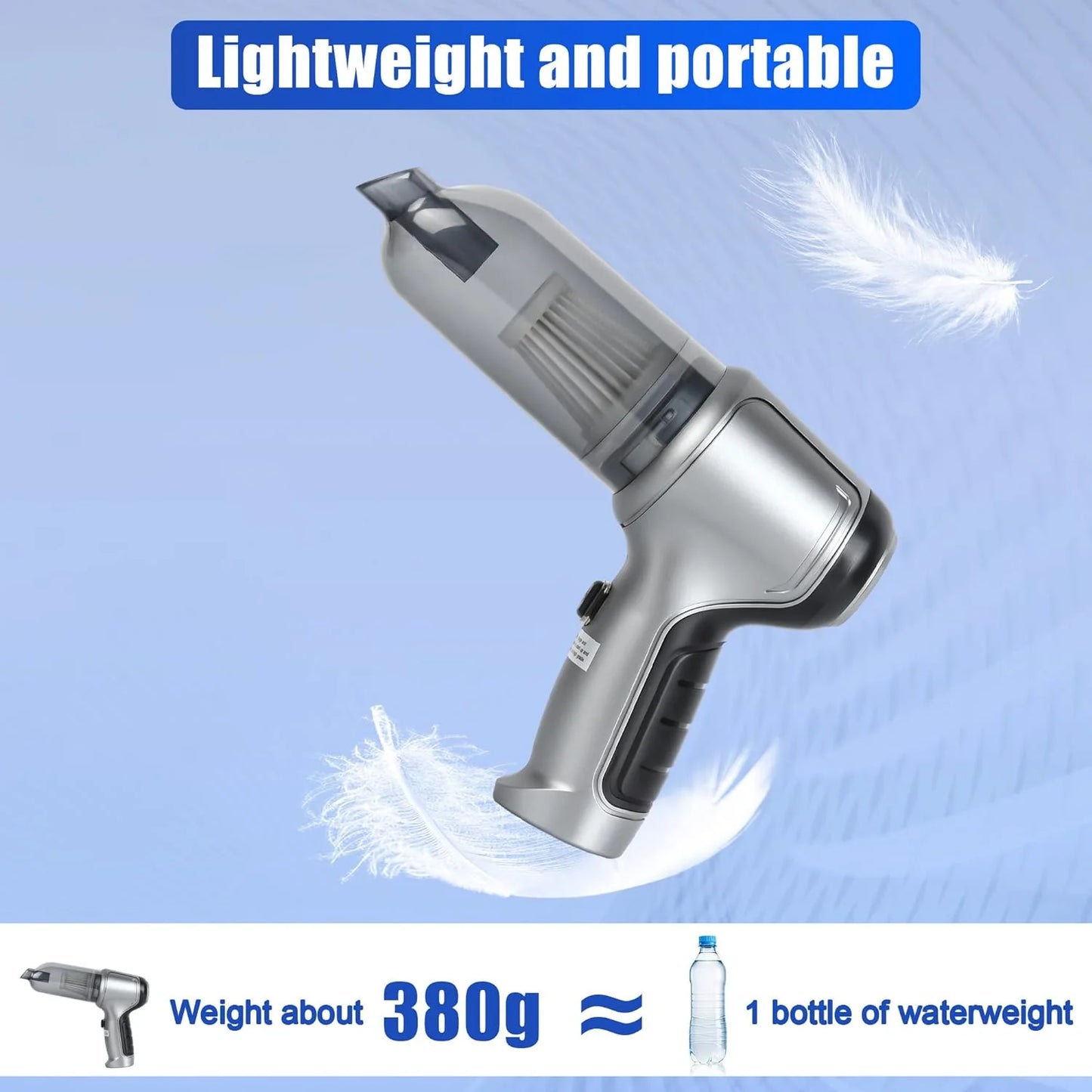 Test Power Of Our Vacuum In Your Hands Before Paying🔥Wireless Handheld Vacuum Cleaner 🖤 Black Friday Offer 🎉 Get 40% OFF 🛍️