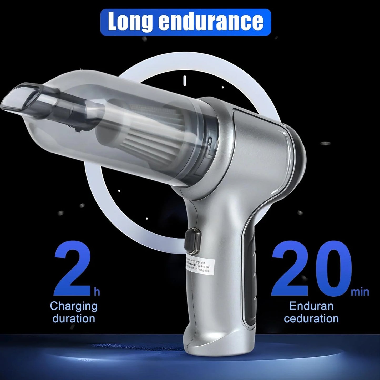 Test Power Of Our Vacuum In Your Hands Before Paying🔥Wireless Handheld Vacuum Cleaner 🖤 Black Friday Offer 🎉 Get 40% OFF 🛍️