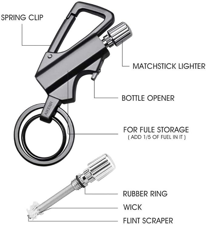 Forever Lighter and Keychain Bottle Opener