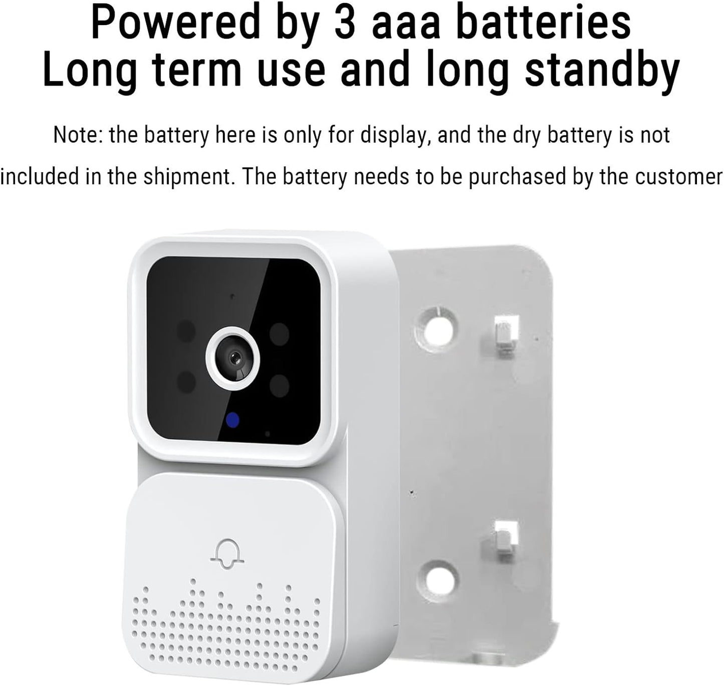 Wireless and smart video doorbell